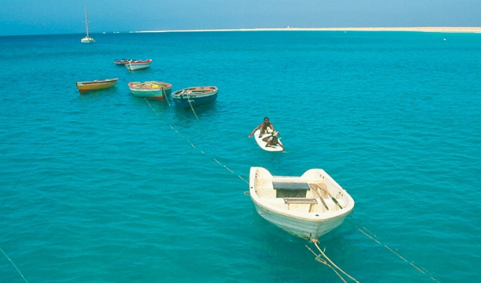 CABO VERDE-Combinado Histórico (Isla de Sal &Isla de Santiago) desde península