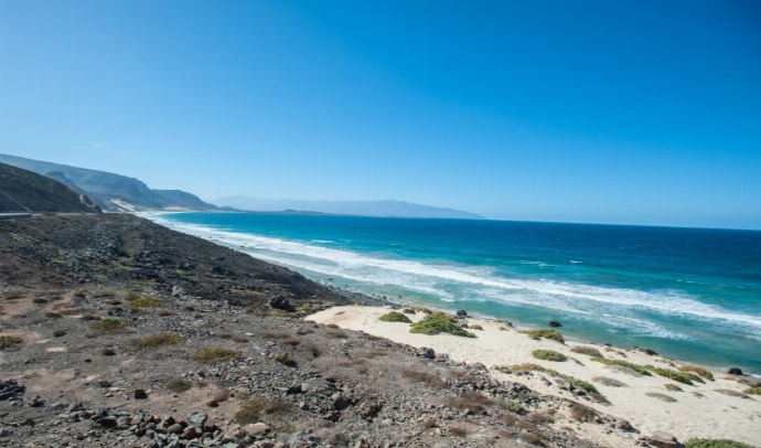 CABO VERDE- Isla de Sao Vicente desde península